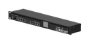 MikroTik - ROUTERBOARD RB2011UIAS-RM, CPU 600MHz, RAM 128MB, SFP DDMI, 5 puertos 10/100 + 5 puertos 10/100/1000, L5