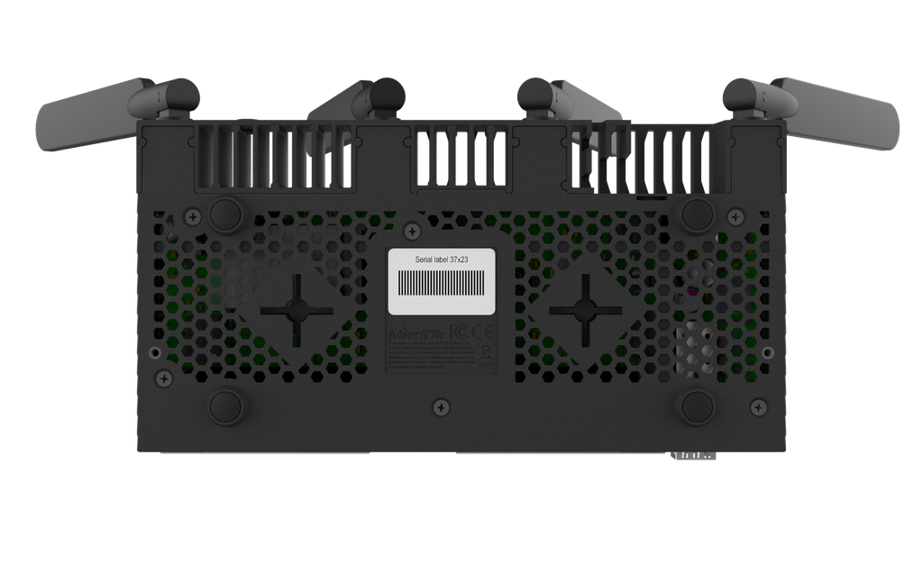 MikroTik - ROUTERBOARD, 10XGIGABIT, 4 NÚCLEOS A 1.4GHZ, 1GB DE RAM, SFP + 10GBPS, DOBLE BANDA 2.4GHZ / 5GHZ 4X4