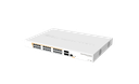 MikroTik - Cloud Router Switch Gigabit Ethernet de 24 puertos con cuatro puertos SFP+ de 10 Gbp, para rack de 1U, arranque dual y salida PoE, 500 W