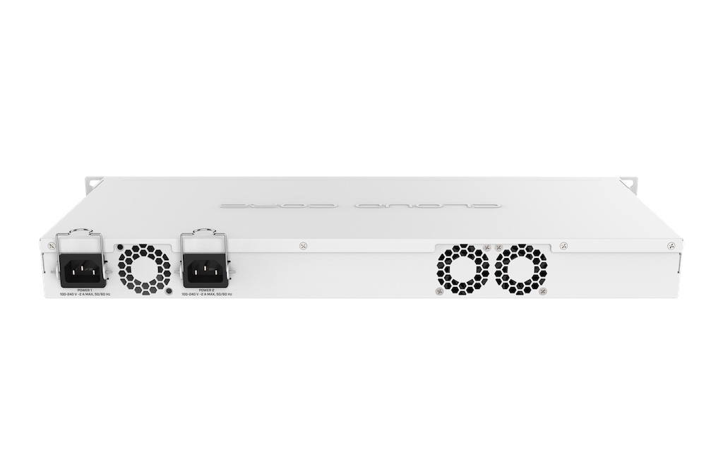 MikroTik Cloud Core Router 1036-8G-2S+EM 8 puertos Gigabit, 2 puertos SFP+ con MEMORIA EXTENDIDA