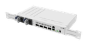 MikroTik - Switch administrable 4 puertos QSFP 100Gb, 1 puerto 1Gb. Doble fuente hot-swap.