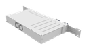 MikroTik - Switch administrable 4 puertos QSFP 100Gb, 1 puerto 1Gb. Doble fuente hot-swap.