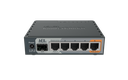 MikroTik - HEX S, 5 puertos Gb y 1 puerto SFP. ROS L4. MicroSD, USB tipo A (copiar)
