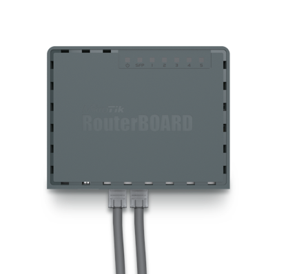 MikroTik - HEX S, 5 puertos Gb y 1 puerto SFP. ROS L4. MicroSD, USB tipo A (copiar)