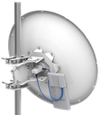 MikroTik - ANTENA PARABOLICA SOLIDA 30 DBI- 5.8GHZ, DOBLE POLARIDAD, SISTEMA DE ALINEAMIENTO PRECISO