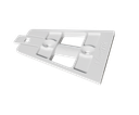 MikroTik - cAP AC XL Punto de acceso inalámbrico de doble banda de 2,4/5 GHz para montaje en techo o pared con dos puertos Gigabit Ethernet (uno con salida PoE), compatibilidad con 802.11ac y compatibilidad con cifrado de hardware IPsec.