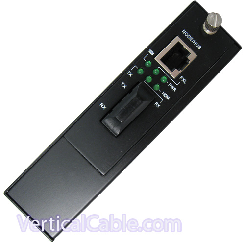 Vertical Cable - MEDIA CONVERTER FIBER OPTIC SC TO ETHERNET RJ45 1000BASE-T TO 1000BASE-SX (SC) DUPLEX MULTI-MODE 500