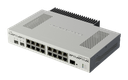 MikroTik - CCR2004-16G-2S+PC 16 puertos Gigabit y 2 puertos SFP+ 10Gbps. Doble alimentación DC.