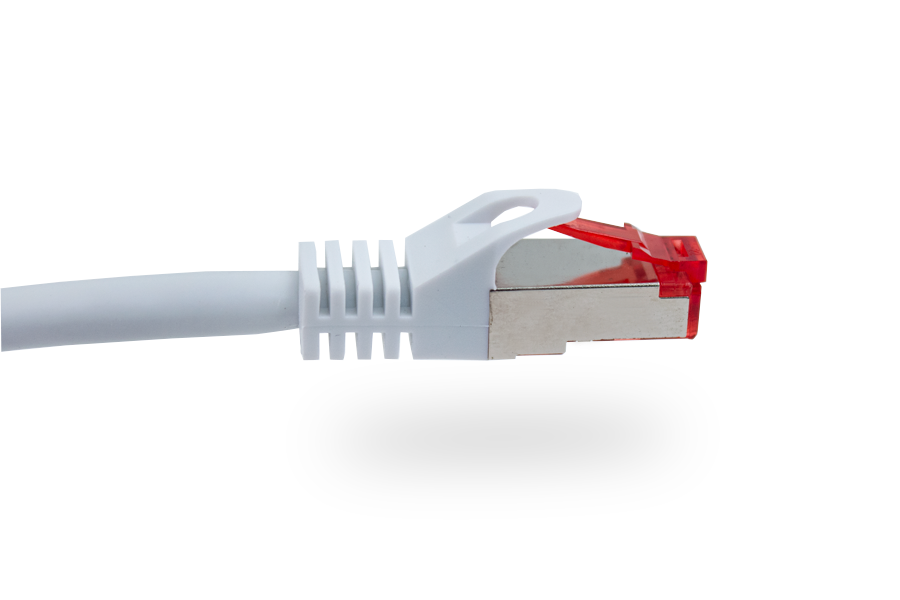 Vertical Cable - Patch cord CAT6A blindado plastico inyectado, protección para clip, AWG24