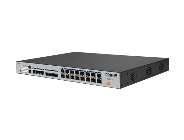 PhyHome - OLT GPON FHL2100-16 (16 puertos PON) incluye 16 modulos C+ FHM3920D 20KM