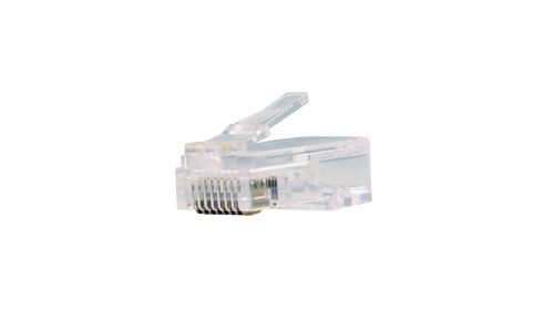 NO EXISTEN FÍSICAMENTE - CONECTOR PLUG RJ45 CATEGORIA 5E NO BLINDADO - BOLSA DE 100