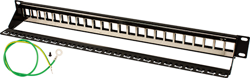 Vertical Cable - Patch panel vacios para jacks tipo keystone