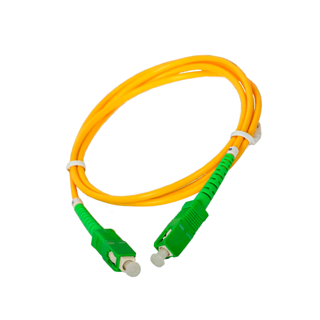 PhyHome - Patch cord fibra monomodo conectores SC/APC a SC/APC 2M