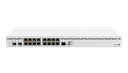 [CCR2004-16G-2S+] MikroTik - CCR2004-16G-2S+ 16 puertos Gigabit y 2 puertos SFP+ 10Gbps. Doble fuente.