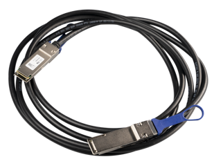 MikroTik - XQ+DA0003 - Cable de conexión directa a 100/40 Gbps QSFP28 de 3mts. DAC