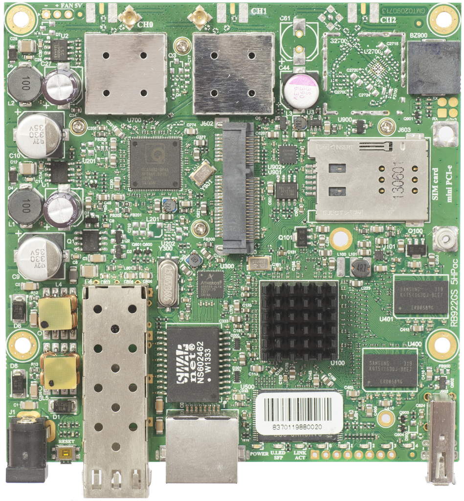 MikroTik - Placa RouterBOARD RB922UAGS-5HPacD