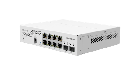 MikroTik - Cloud Smart Switch CSS610-8G-2S+IN 8 puertos Gb y 2 SFP+