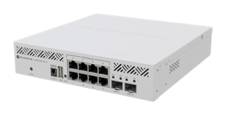 MikroTik -  CRS310-8G+2S+IN Switch para interiores de 8 puertos 2.5 gigabit y 2 SFP+