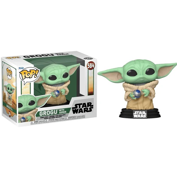 FUNKO - GROGU 584 W/ ARMOR - STAR WARS BOOK OF BOBA FETT