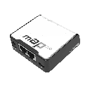 MikroTik - RouterBOARD mAP2nD with 650MHz CPU, 64MB RAM, 2x LAN, 2.4GHz 802.11b/g/n Dual Chain Access Point with Integrated Antenna, microUSB, RouterOS L4, plastic case, PSU, PoE-out