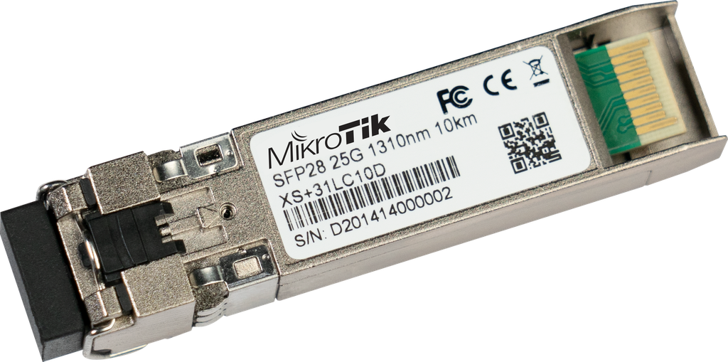 MikroTik - Transceiver / modulo multimodo 100mts. 1.25G SFP, 10G SFP+ and 25G SFP28