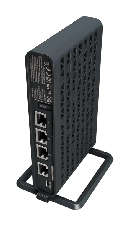 Mikrotik - Router Access Point Wi - Fi 7 doble banda, Gigabit Ethernet (3), Ethernet 2.5G (1)