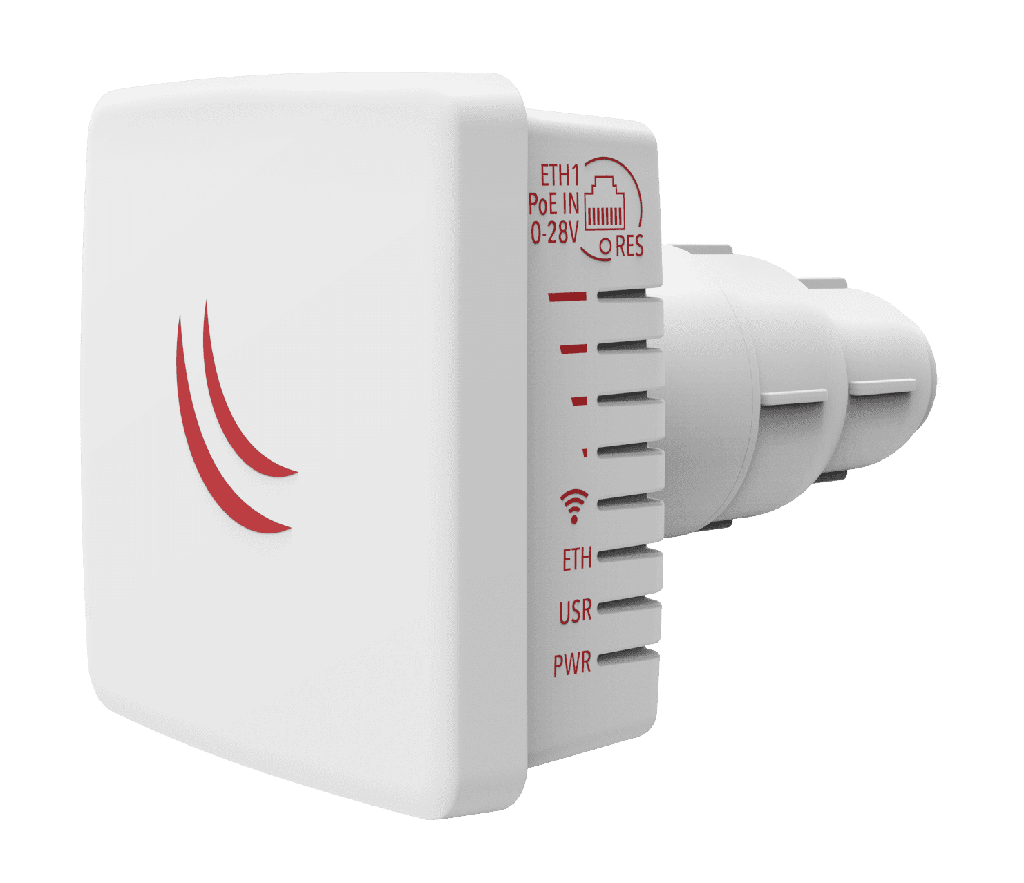 MikroTik - LDF 5 802.11A/N, 9 DBI ANTENNA, UP TO 33DBI WITH 100CM DISH, 1 X POE IN LAN PORT, 64MB RA