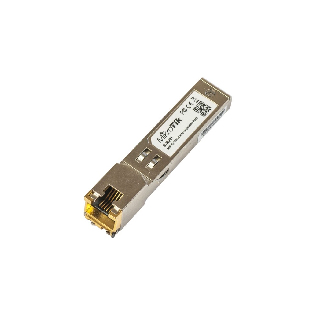 MikroTik - S-RJ01 SFP RJ45 10/100/1000M COPPER MODULE