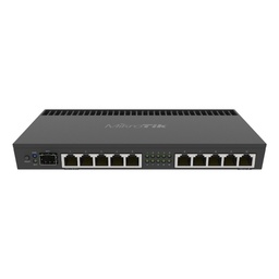 [RB4011iGS+RM] MikroTik, RB4011iGS+RM, 10 puertos Gigabit, 1GB RAM, SFP+ 10Gbps, 4 cpu núcleos.