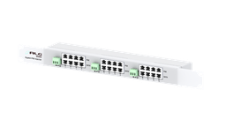 [POE-12-1U-ST] ALGcom - Regleta de 12 injectores POE gigabit multivoltaje.