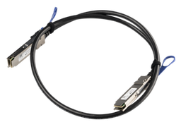 [XQ+DA0001] MikroTik - XQ+DA0001 - Cable de conexión directa a 100/40 Gbps QSFP28 de 1mt. DAC