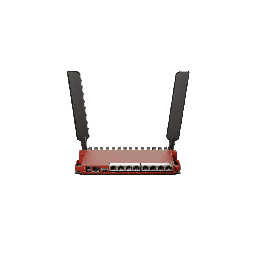 [L009UiGS-2HaxD-IN] MikroTik - L009UiGS-2HaxD-IN, WiFi 802.11ax 2.4Ghz, 1 puerto SFP+ 2.5GB y 8Gb, 1 POE-out y USB. RouterOS L5