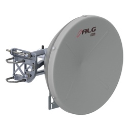 [UHP-6500-27-03-DP] ALGcom - UHP-6500-27-03-DP - Antena parabólica 6Ghz, rango de 5.9 - 7.125 GHz, 27 dBi - 30 cm