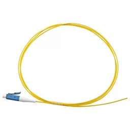 [LC/UPC-SM-SX-0.9-1M] Genérico - Pigtail LC/UPC mono modo SM simplex para fusión 0.9 mm - 1M