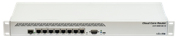 [CCR1009-7G-1C-PC] MikroTik - 7x Gigabit Ethernet, 1x Combo port (SFP or Gigabit Ethernet), 9 cores x 1GHz CPU, 1GB RAM, passive cooling case, RouterOS L6