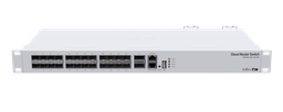 [CRS326-24S+2Q+RM] MikroTik - SWITCH ADMINISTRABLE CRS326-24S+2Q+RM- S- QSFP+ de 40 Gbps